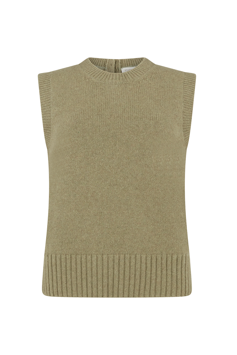 The Recycled Cashmere Vest